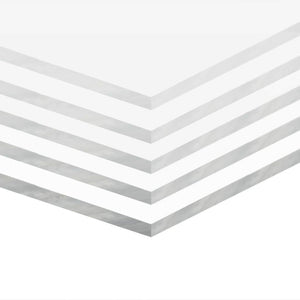 Fogli di Vetro Acrilico 5 pcs Trasparente 40 x 60 cm Acrilico 143535