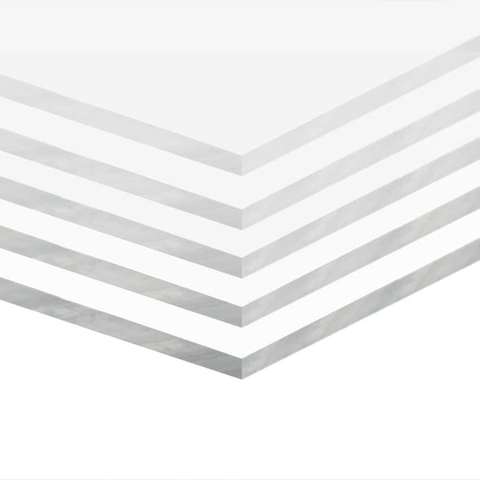Fogli di Vetro Acrilico 5 pcs Trasparente 40 x 60 cm Acrilico 143535