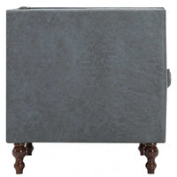 Poltrona Grigia in Tessuto 247158