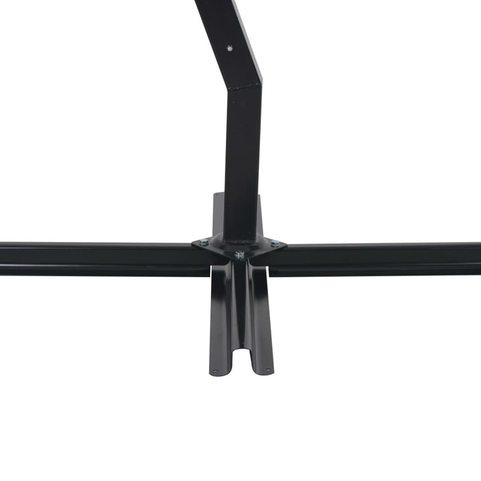 Ombrellone a Sbalzo con Palo in Legno 400x300 cm Tortora 44492