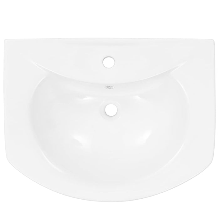 Lavabo freestanding con base in ceramica bianca 65x52 cm 02_0002568