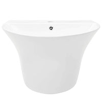 Lavabo Bianco 56 x 48 x 42 cm Ceramica Smaltata 143011