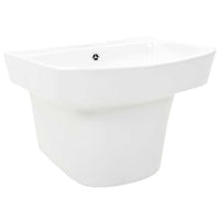Lavabo Bianco 50 x 45 x 41 cm Ceramica Smaltata 143013