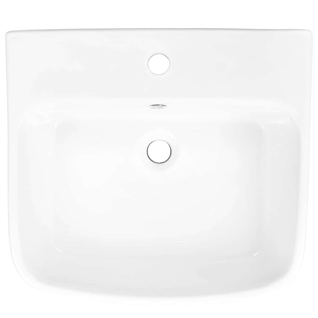 Lavabo Bianco 50 x 45 x 41 cm Ceramica Smaltata 143013