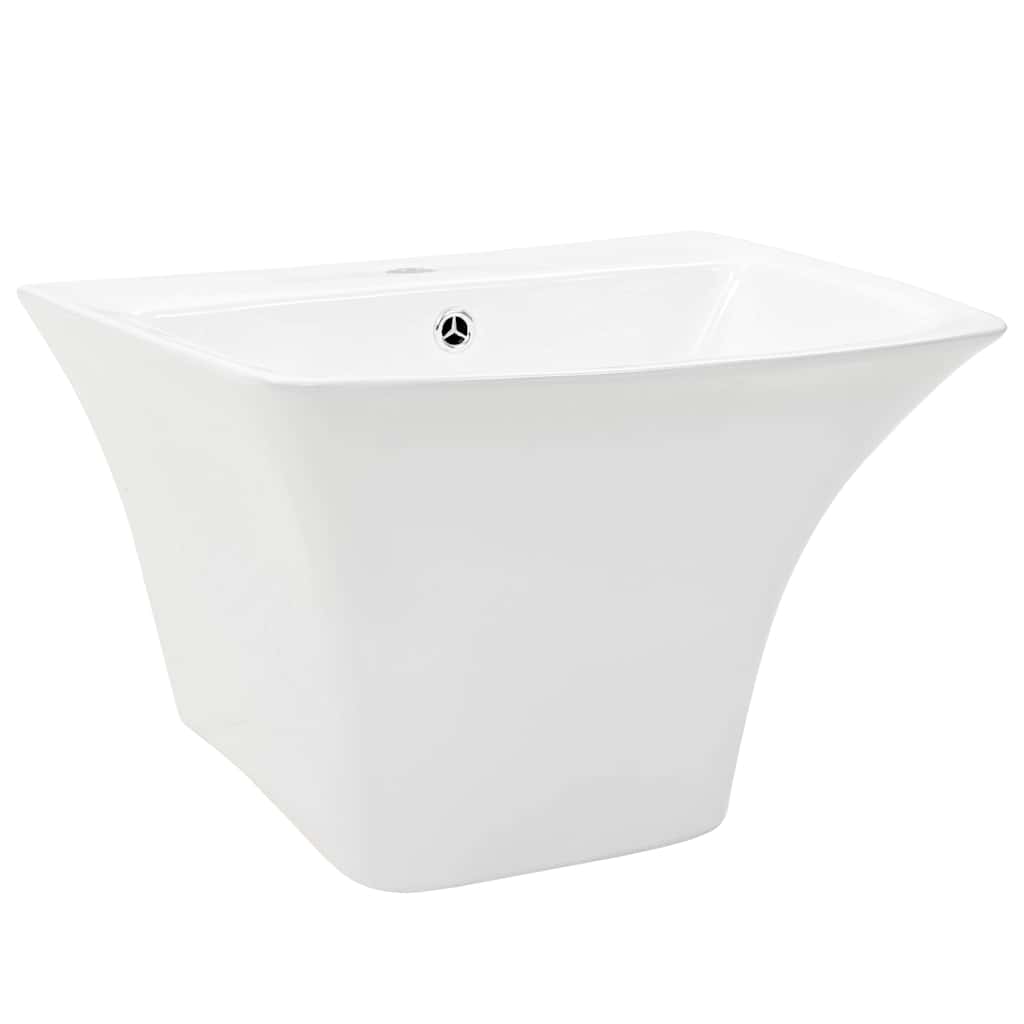 Lavabo Bianco 53 x 44 x 37 cm Ceramica Smaltata 143015
