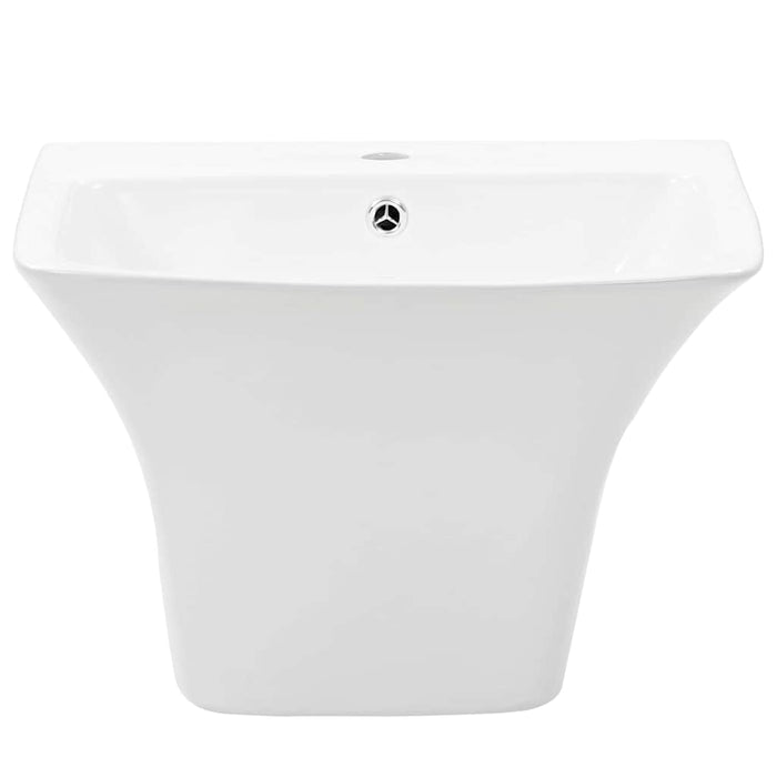 Lavabo Bianco 53 x 44 x 37 cm Ceramica Smaltata 143015