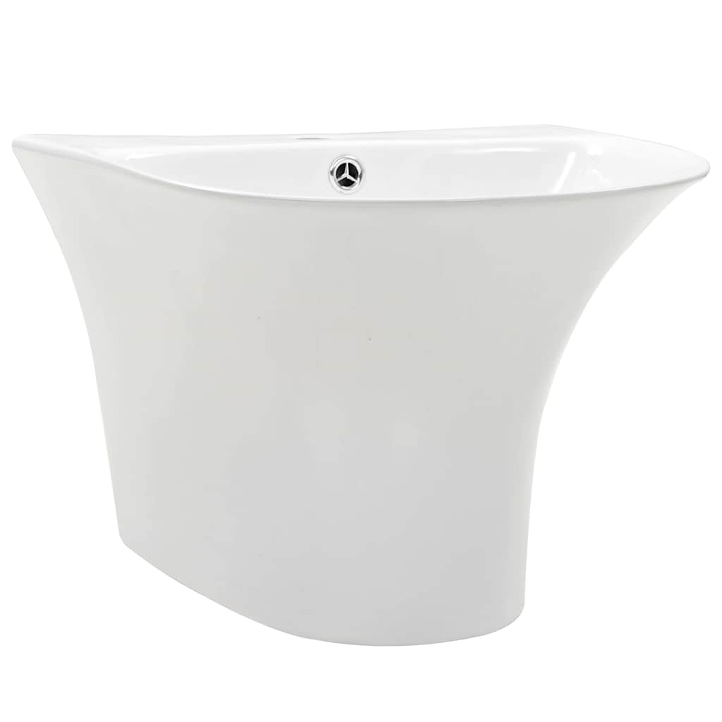 Lavabo Bianco 47 x 45 x 37 cm Ceramica Smaltata 143017