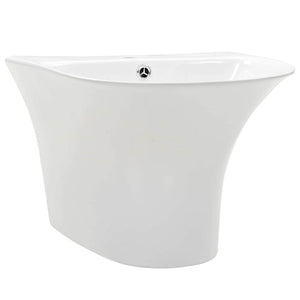 Lavabo Bianco 47 x 45 x 37 cm Ceramica Smaltata 143017