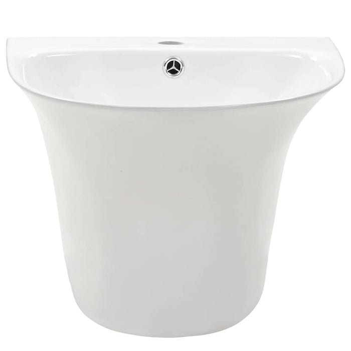 Lavabo Bianco 47 x 45 x 37 cm Ceramica Smaltata 143017
