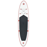 Set Tavola Gonfiabile da SUP Rosso e Bianco 91581
