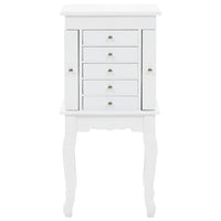 Armadietto Portagioie Autoportante Bianco 246960