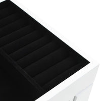 Armadietto Portagioie Autoportante Bianco 246960