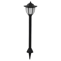 Lampade Solari da Esterni 3pz a LED Nero 44471