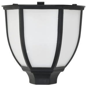 Lampade Solari da Esterni 3pz a LED Nero 44471