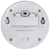 Lampade Solari da Parete da Esterni a LED 12 pz Rotonde Argento cod mxl 60411