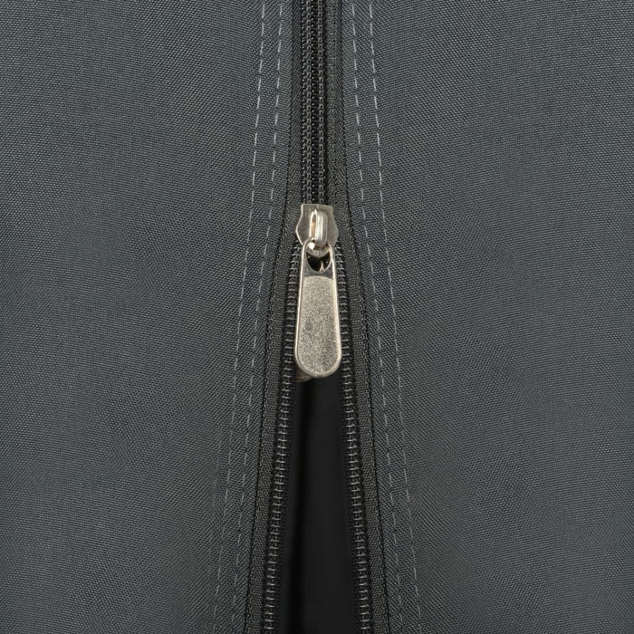 Gazebo con Tende in Alluminio 4x3x2,6 m Nero 44642