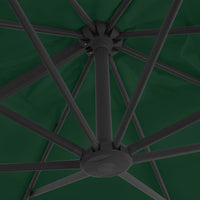 Ombrellone a Sbalzo con Palo in Alluminio 400x300 cm Verde cod mxl 16798