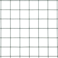 Recinzione in Rete per Pollaio in Acciaio e PVC 10x0,5 m Verde 143625