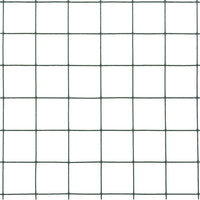 Recinzione in Rete per Pollaio in Acciaio e PVC 25x1,5 m Verde cod mxl 55382