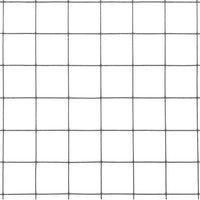Recinzione in Rete per Pollaio in Acciaio e PVC 10x1 m Grigio 143637