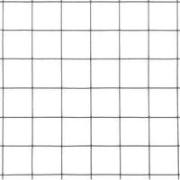 Recinzione in Rete per Pollaio in Acciaio e PVC 10x1 m Grigio