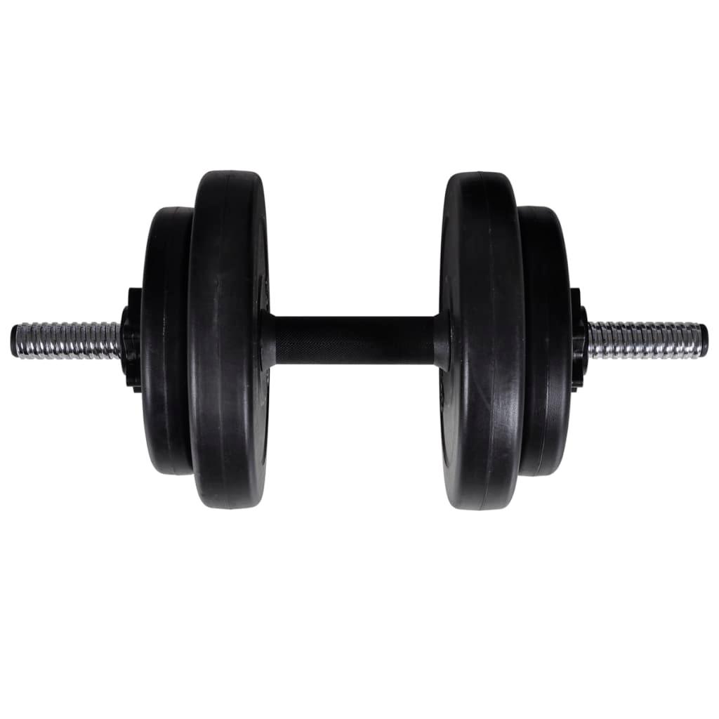 Panca da allenamento con set manubri 60,5 kg bodybuilding fitness sport 02_0000052