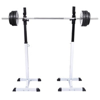 Stazione per Squat con Bilanciere e Set di Manubri da 60,5 kg 275349