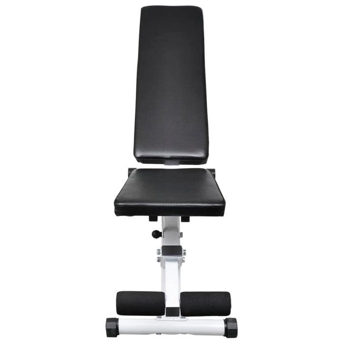 Panca da Palestra con Bilanciere e Set di Manubri 30,5 kg 275351