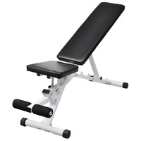 Panca da Palestra con Bilanciere e Set di Manubri 30,5 kg cod mxl 54515