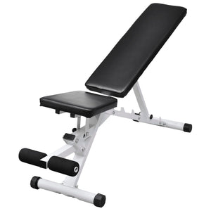 Panca da Palestra con Bilanciere e Set di Manubri 30,5 kg cod mxl 54515