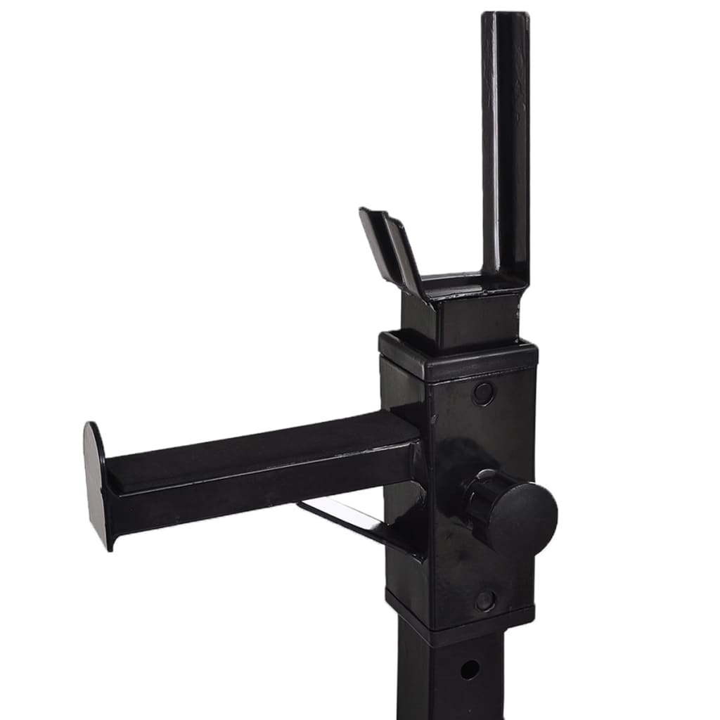 Stazione per Squat con Bilanciere e Set di Manubri da 30,5 kg cod mxl 54055