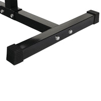 Torre per bodybuilding con set manubri e pesi 60,5 kg sport fitness nero 02_0000042