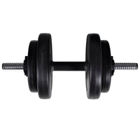 Torre per bodybuilding con set manubri e pesi 60,5 kg sport fitness nero 02_0000042