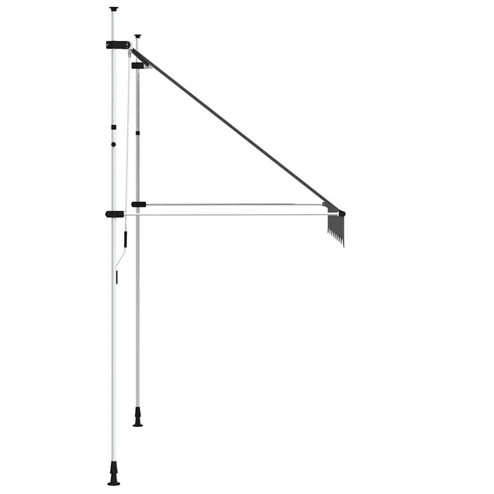 Tenda da Sole Retrattile Manuale 200 cm Antracite 143688