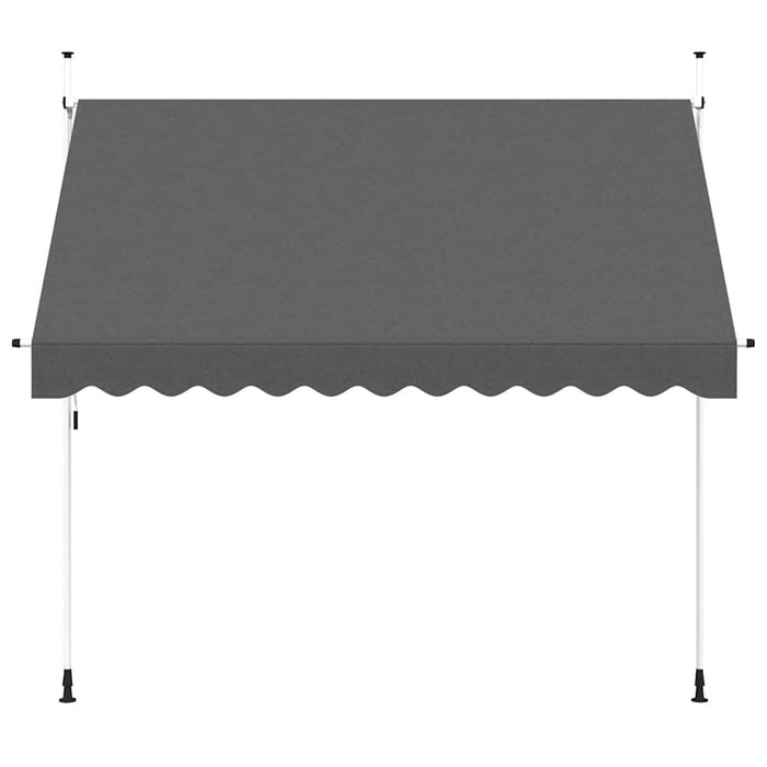 Tenda da Sole Retrattile Manuale 300 cm Antracite 143690