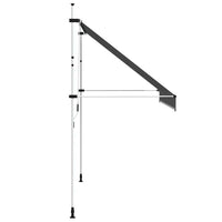 Tenda da Sole Retrattile Manuale 300 cm Antracite 143690