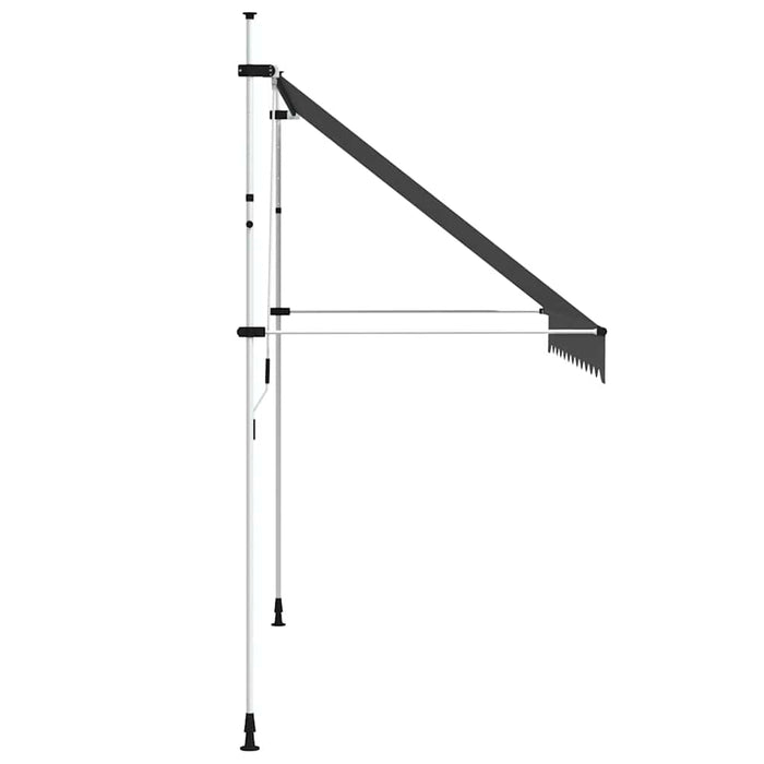 Tenda da Sole Retrattile Manuale 300 cm Antracite 143690