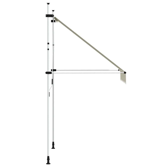 Tenda da Sole Retrattile Manuale 150 cm Crema 143693