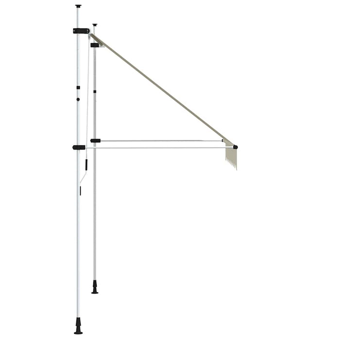 Tenda da Sole Retrattile Manuale 200 cm Crema 143694