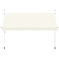 Tenda da Sole Retrattile Manuale 400 cm Crema