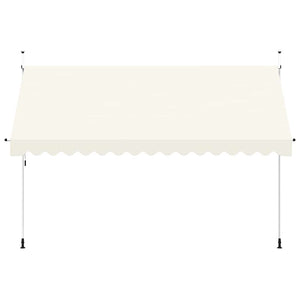 Tenda da Sole Retrattile Manuale 400 cm Crema