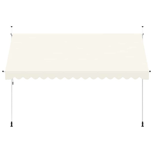 Tenda da Sole Retrattile Manuale 400 cm Crema