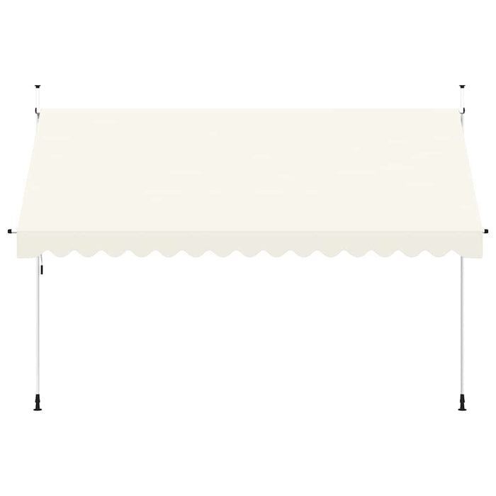 Tenda da Sole Retrattile Manuale 400 cm Crema