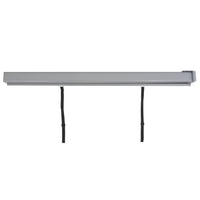 Tenda Laterale per Terrazzo Multifunzionale 150x200cm Nero 143714