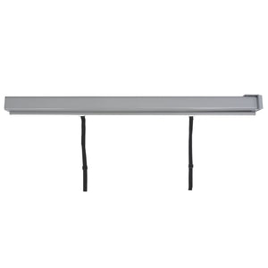 Tenda Laterale per Terrazzo Multifunzionale 150x200cm Nero 143714