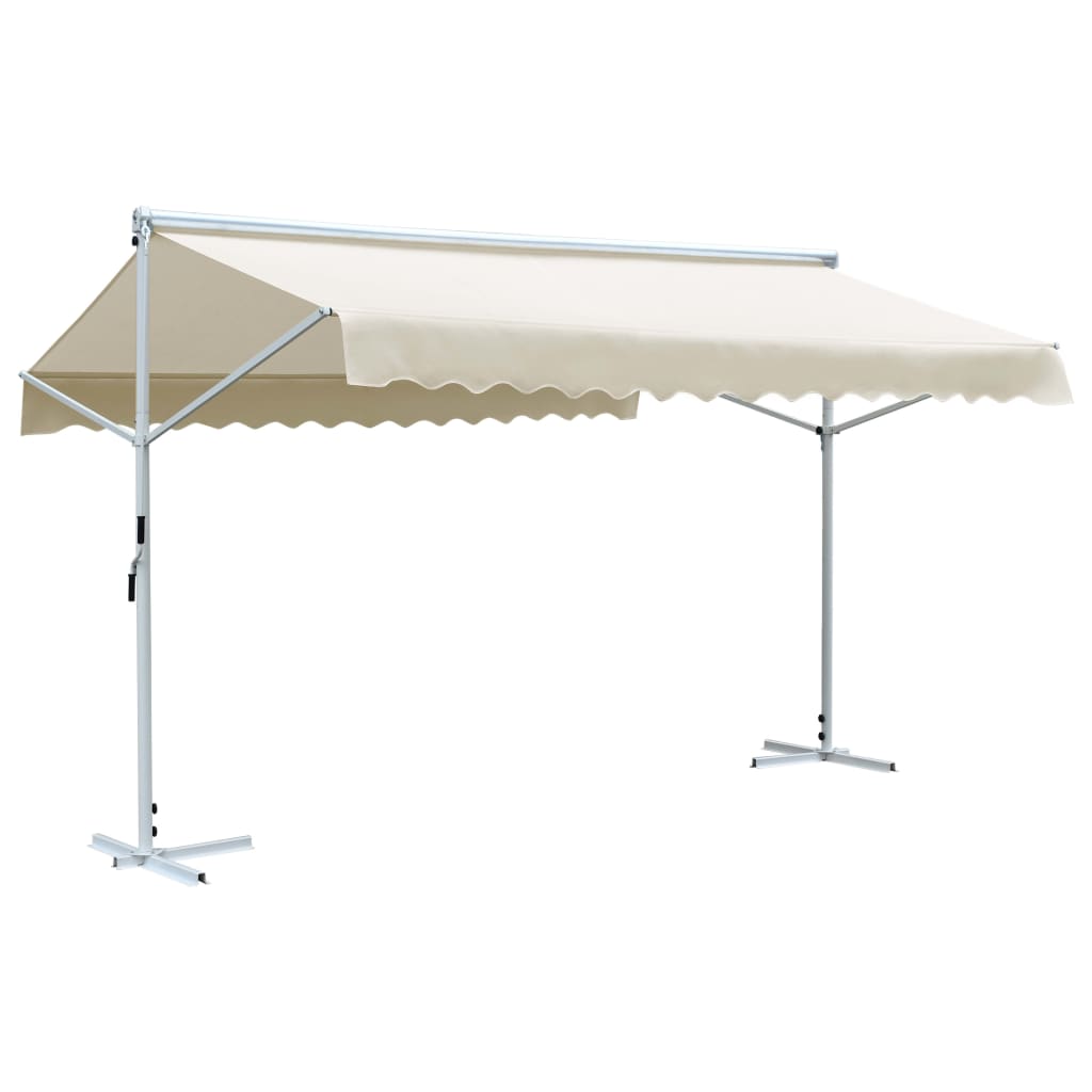 Tenda da Sole a Gazebo 4x3 m Crema cod mxl 58044