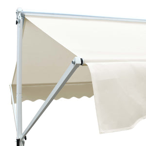 Tenda da Sole a Gazebo 4x3 m Crema 143745