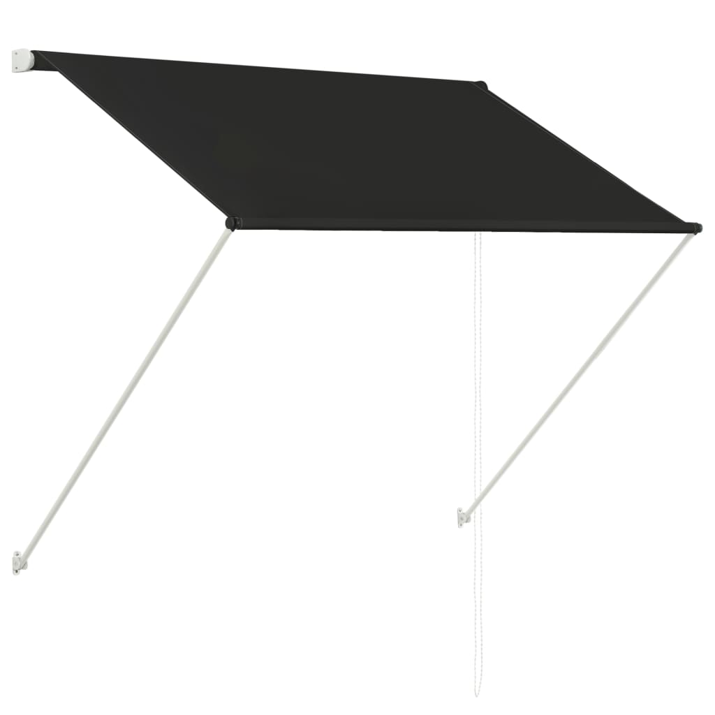 Tenda da Sole Retrattile 150x150 cm Antracite 143758
