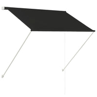 Tenda da Sole Retrattile 150x150 cm Antracite 143758