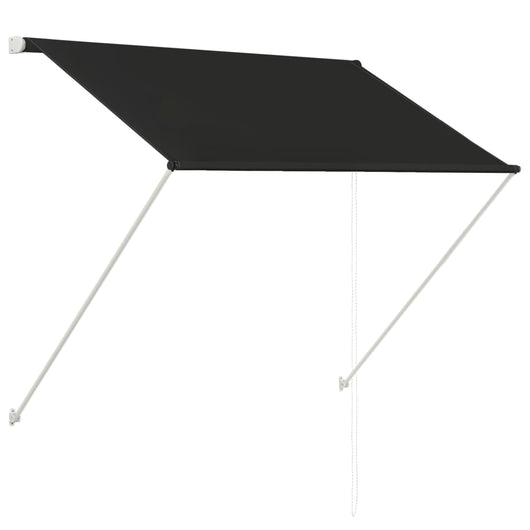 Tenda da Sole Retrattile 150x150 cm Antracite 143758
